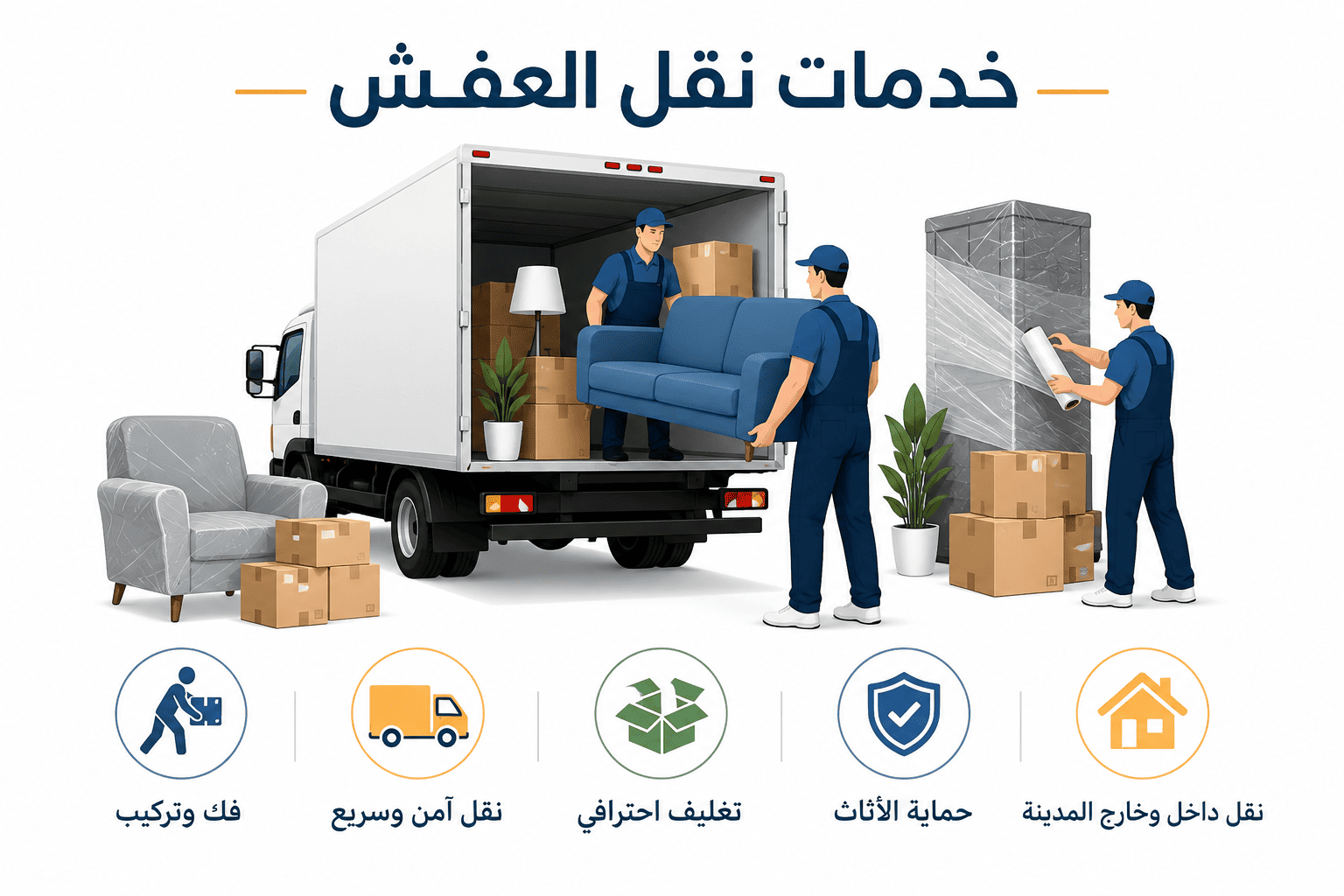 شركة نقل العفش بجدة