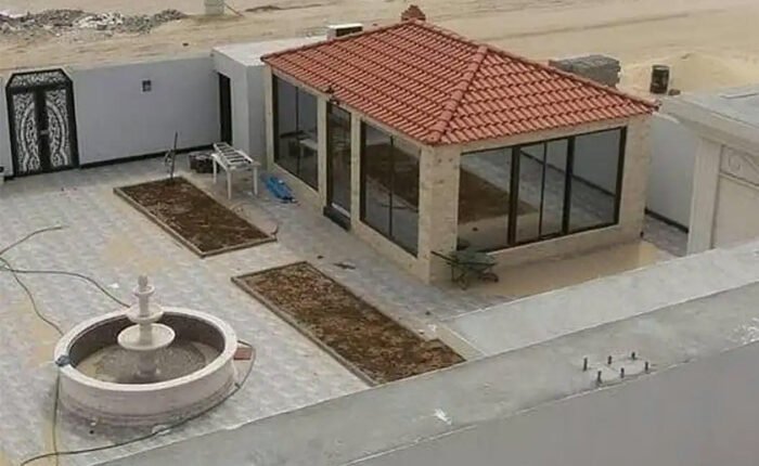 بناء مجلس خارجي بالرياض