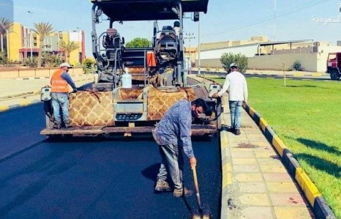 أعمال سفلتة مواقف وساحات بالرياض